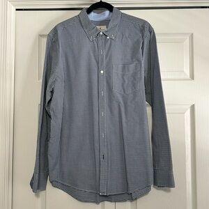 American Eagle Outfitters Casual Button Down Shirt Classic Fit Plaid Size XL EUC